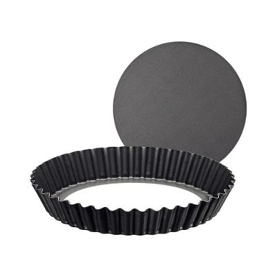 Forma com Fundo Removivel Brasil para Bolos e Tortas Aluminio Antiaderente Starflon Max Grafite