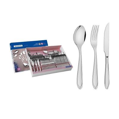 Faqueiro Laguna 91 Peças Aço Inox Brilho para Mesa Tramontina