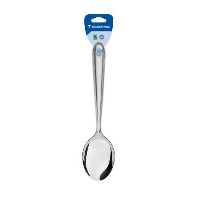 Colher para Arroz Utility Servir Aço Inox Brilhante Cozinha Tramontina