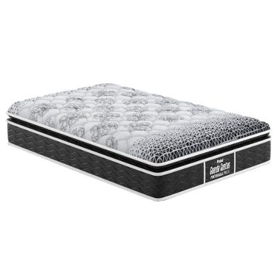 Colchão Solteiro Híbrido Espuma D28 Guarda Costas Firmepedic Prómiddle Plus Pillow Top Black Preto