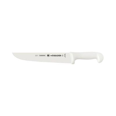 Faca Passador Profissional Master Aco Inox Cabo Polipropileno Branco Protecao Antimicrobiana
