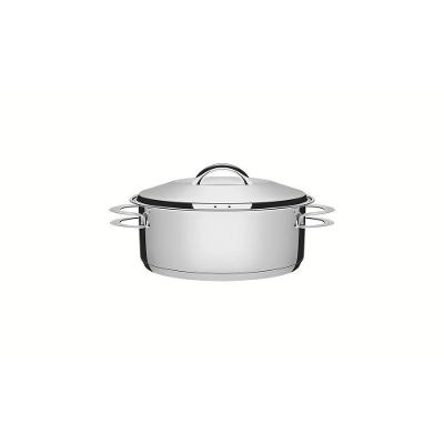 Caçarola Solar Rasa Aço Inox Fundo Triplo 1,4L 16CM Tramontina