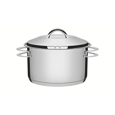 Caçarola Solar Funda Aço Inox Fundo Triplo 6,1L 24CM Tramontina