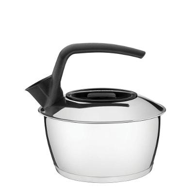 Chaleira Fundo Triplo Aquecimento Rápido Aço Inox Indução Cabo Nylon Antitérmico 1,5L Tramontina