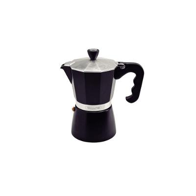Cafeteira Italiana Expresso Alumínio para Café Artesanal com Cabo em Nylon Preto 320ML Tramontina