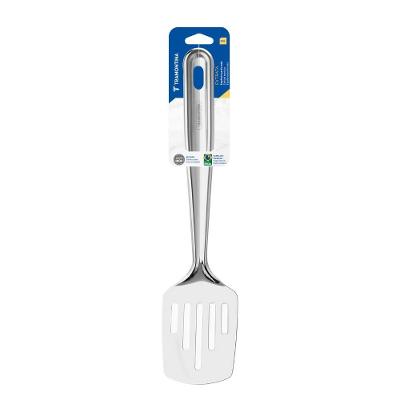 Espátula Perfurada Extrata para Frituras em Aço Inox com Perfurações Cozinha Tramontina