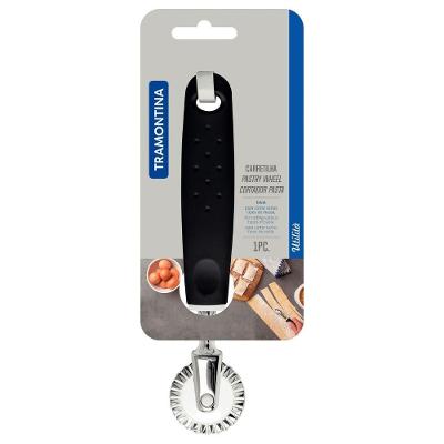Carretilha de Corte Utilità Cabo Ergonômico Zamak Cromado Nylon Polipropileno Preto Tramontina