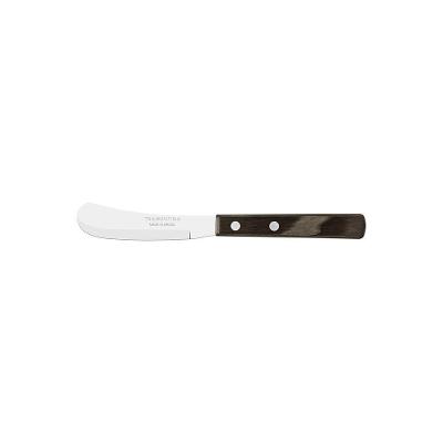 Espátula para Manteiga Polywood Aço Inox Cabo Madeira Tratada Castanho Tramontina