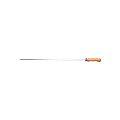 Espeto para Churrasco Aço Inox Cabo Madeira Natural Certificada Resistente à Corrosão Tramontina