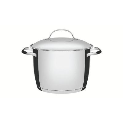 Caldeirão Allegra Aço Inox Fundo Triplo 5,6L Indução Tramontina
