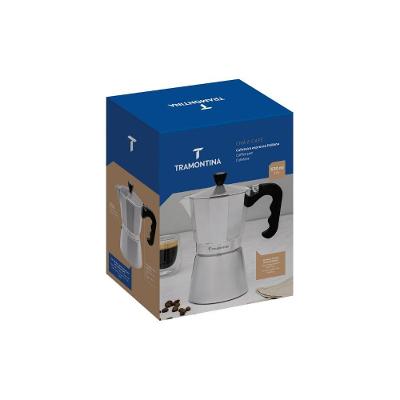 Cafeteira Italiana Expresso Alumínio Cabo Nylon 320ML Tramontina