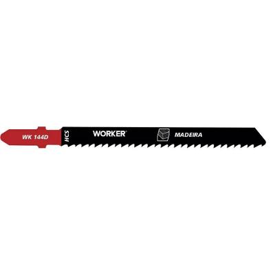Kit 5 Lâmina para Serra Tico 100mm Tipo T Madeira Worker