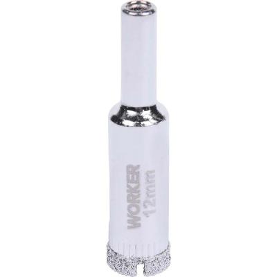 Serra Copo Diamantada para Vidro 234663 Furação Precisa 12mm 50mm Worker