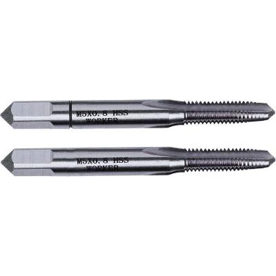 Jogo de Macho Manual para Rosca Métrica M5x0.8mm Conjunto com 2 Peças Worker