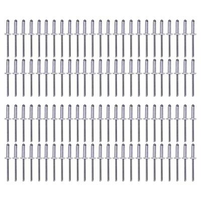 Rebite de Repuxo Pop 4,0X22Mm Alumínio Mandril Aço 100 Peças Worker