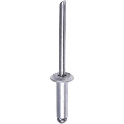 Rebite de Repuxo Alumínio 4,0x25mm Fixação 100 Peças Worker