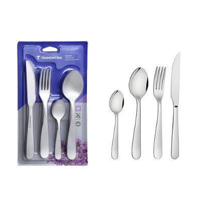 Faqueiro Camboriú 16 Peças Aço Inox Brilho para Mesa Tramontina