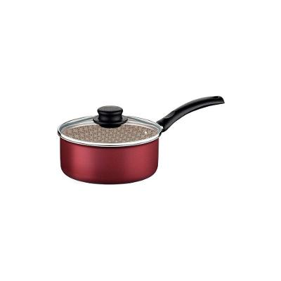 Panela Turim Antiaderente Starflon Max Alumínio Uso Doméstico Vermelho Tramontina 1,4L