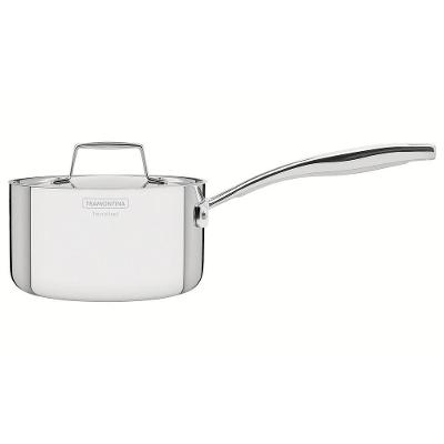 Panela Grano Aço Inox Corpo Triplo Indução Cozinha Tramontina 1,7L