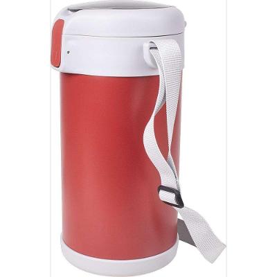 Marmiteira Térmica Portátil 4 em 1 Aço Inox Estrutura Modular Vedação Conservação Alimentos Kala
