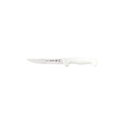 Faca para Desossar Profissional Master Aço Inox Cabo Polipropileno Branco Proteção Antimicrobiana