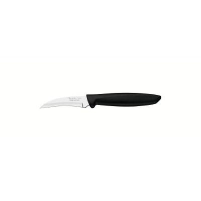 Faca para Tornear Plenus Aço Inox Cabo Polipropileno Preto Cozinha Tramontina