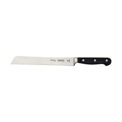 Faca para Pão Century Lâmina Aço Inox Cabo Policarbonato Fibra de Vidro Cozinha Tramontina