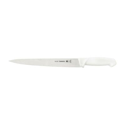 Faca Açougueiro Profissional Master Corte de Carnes Aço Inox Cabo Polipropileno Branco Tramontina
