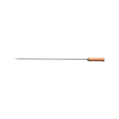 Espeto para Churrasco Lâmina Aço Inox Cabo Madeira Empunhadura Ergonômica Tramontina