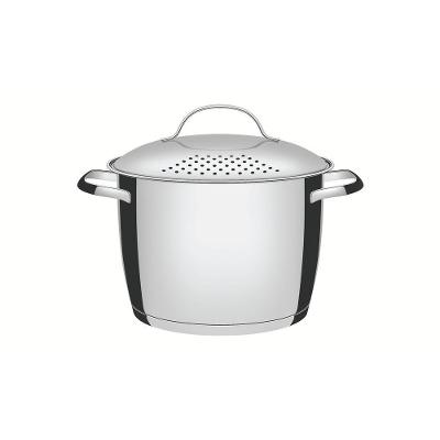 Espagueteira Allegra Preparo de Massas Aço Inox Fundo Triplo Inox Tramontina 5,5L