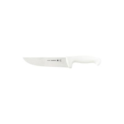Faca para Carne Profissional Master Aço Inox Cabo Polipropileno Antimicrobiano Branco Tramontina