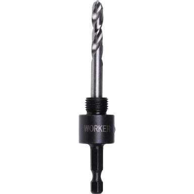 Suporte para Serra Copo 1-4 14 a 30 mm com Broca Piloto Aço Carbono Worker