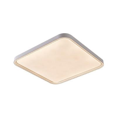 Plafon de Embutir LED Dimerizável Liny 90046 Quadrado Branco Bivolt Nordecor Iluminação