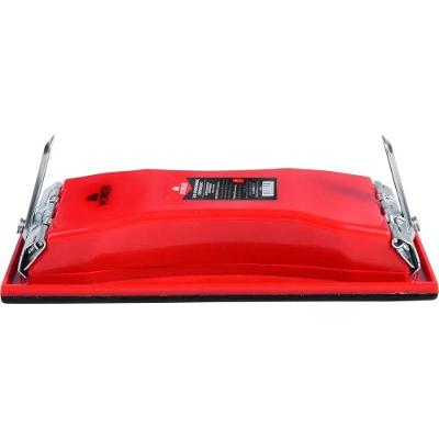 Taco Lixador Manual 105x210mm com Presilha Metálica ABS para Lixamento e Preparação Worker