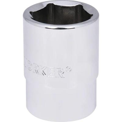 Soquete Sextavado 27mm Encaixe 3-4 Aço Especial Cromado Uso Profissional Worker