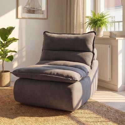 Poltrona Sync Reclinavel Boucle Titanio Espuma D28 Cinza Kappesberg