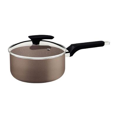 Panela Milazzo Antiaderente Starflon Max Alumínio Tampa Vidro Temperado Saída Vapor Tramontina