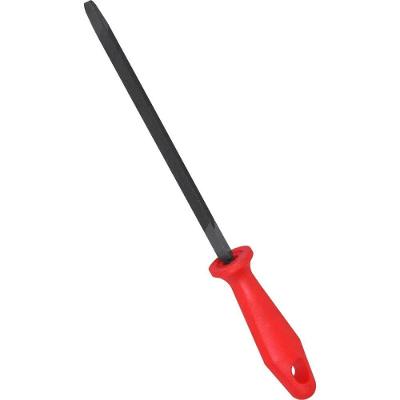 Lima Triangular Delgada 584894 Afiação Aço Carbono Temperado com Cabo PP 8 Polegadas Worker