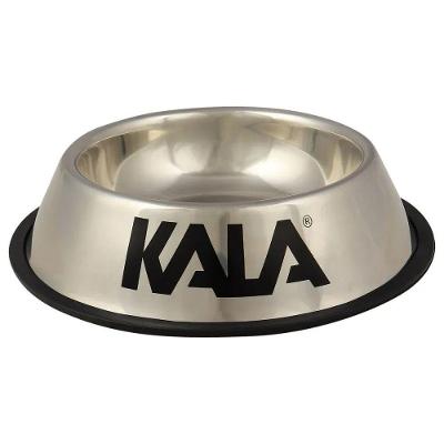 Tigela para Pets Kala 30CM Aço Inox para Cães e Gatos Único 1