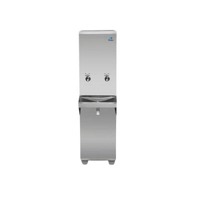 Bebedouro de Coluna Industrial Frisbel RAO Compressor Gelada Inox 25L 220V