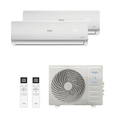 Ar Condicionado Multi Split Elgin Inverter 18000 BTUS 2x Evap Hi Wall 9.000 + 18.000 Quente e Frio 220V MTQE18C2CB
