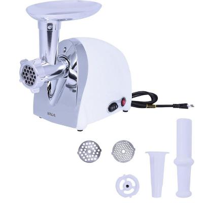 Moedor de Carne Elétrico 500W 110V Função Reverso Inox Kala com Bandeja Pilão e Modeladores