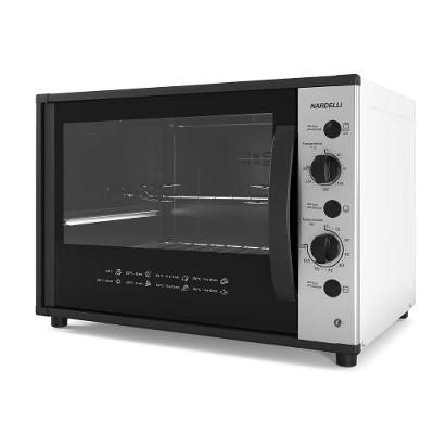 Forno Elétrico de Bancada Nardelli Smart 60 60L 1750W com Espeto Preto 220V