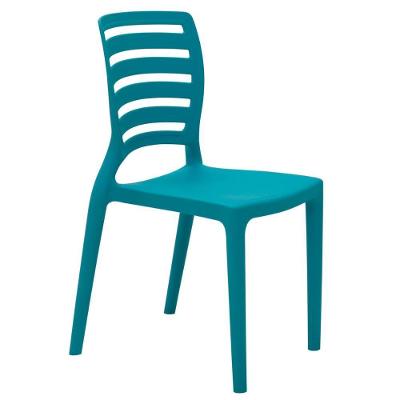 Cadeira Infantil Sofia com Assento Anatômico e Antiderrapante Azul Tramontina 39CM
