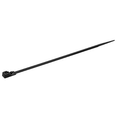 Abraçadeira para Mangueira com Trava 200 X 7,6mm Preta Worker 20 PEÇAS