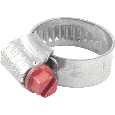 Abraçadeira Micro Rosca sem Fim MAB1319P Ajuste Preciso Prata Suprens 13MM a 19MM