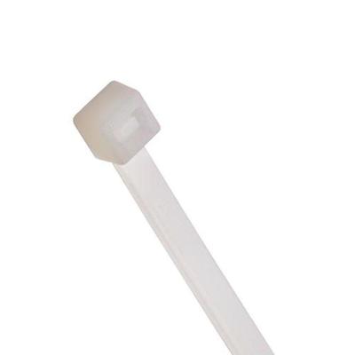 Abraçadeira Cinta 2,5x150mm Branca com Fechamento Seguro Dtools 100 Unidades