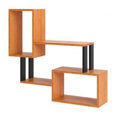 Nicho F25 Retangular MDF Suporte Invisível Industrial Organizador Preto Dalla Costa Móveis 81CM