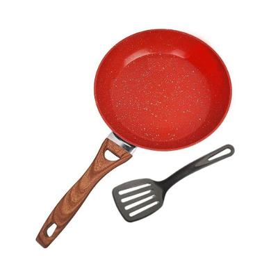 Frigideira Nano Cerâmica Marmorizada sem Óleo Alumínio Antiaderente 24CM Duralar 1,4L