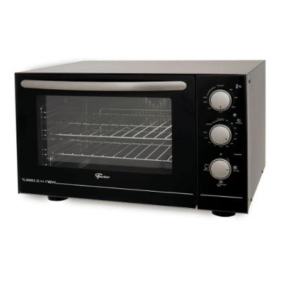 Forno Elétrico de Bancada Fischer Turbo 2.4 New 48L 1600W com Air Fryer Preto 110V